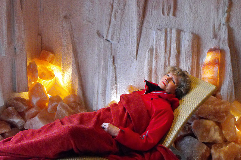 Salzstollen in Urlaubshotel in Bayern